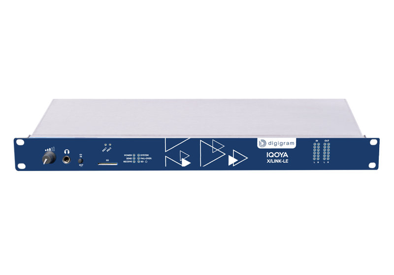 IQOYA-X/LINK-LE – Stereo IP Audio Codec