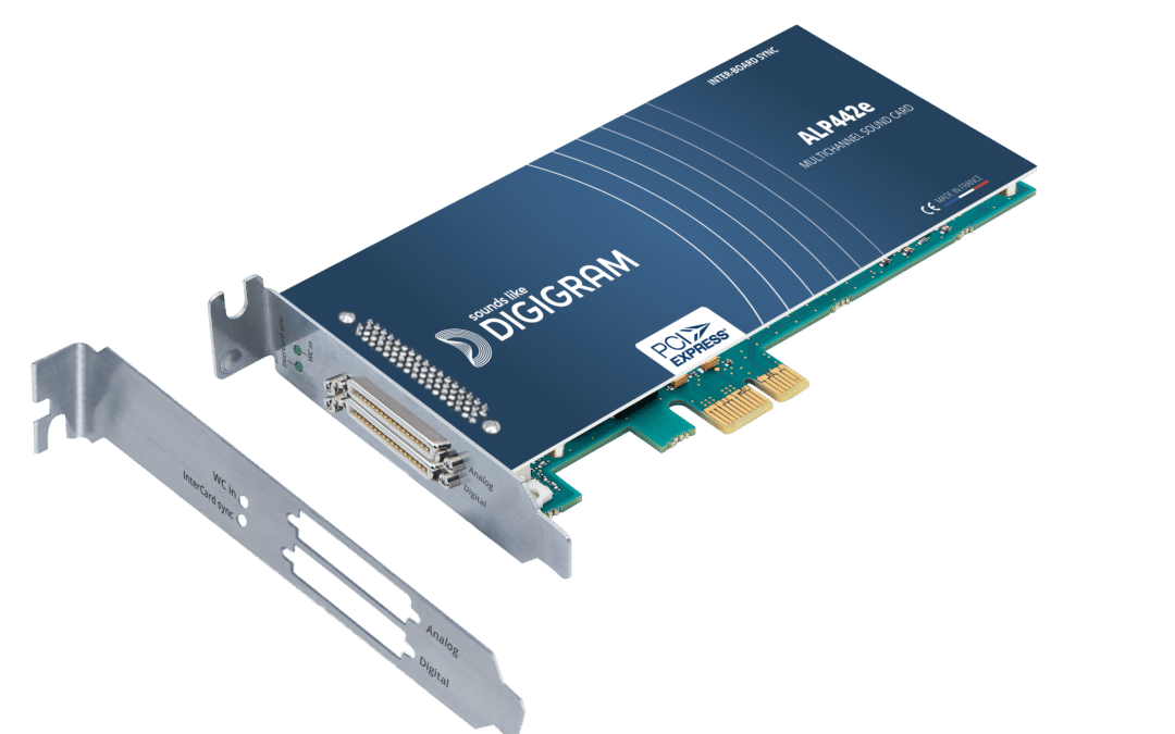 ALP442e -The multi-channel PCIe sound card