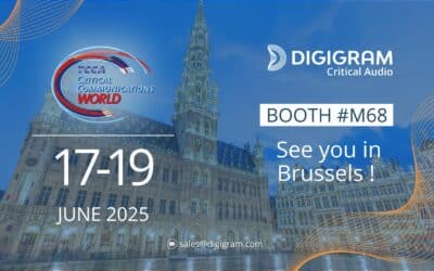Join Digigram Critical Audio at #CCWorldBrussels2025
