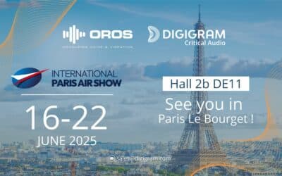 Join Digigram Critical Audio at #ParisAirshow2025